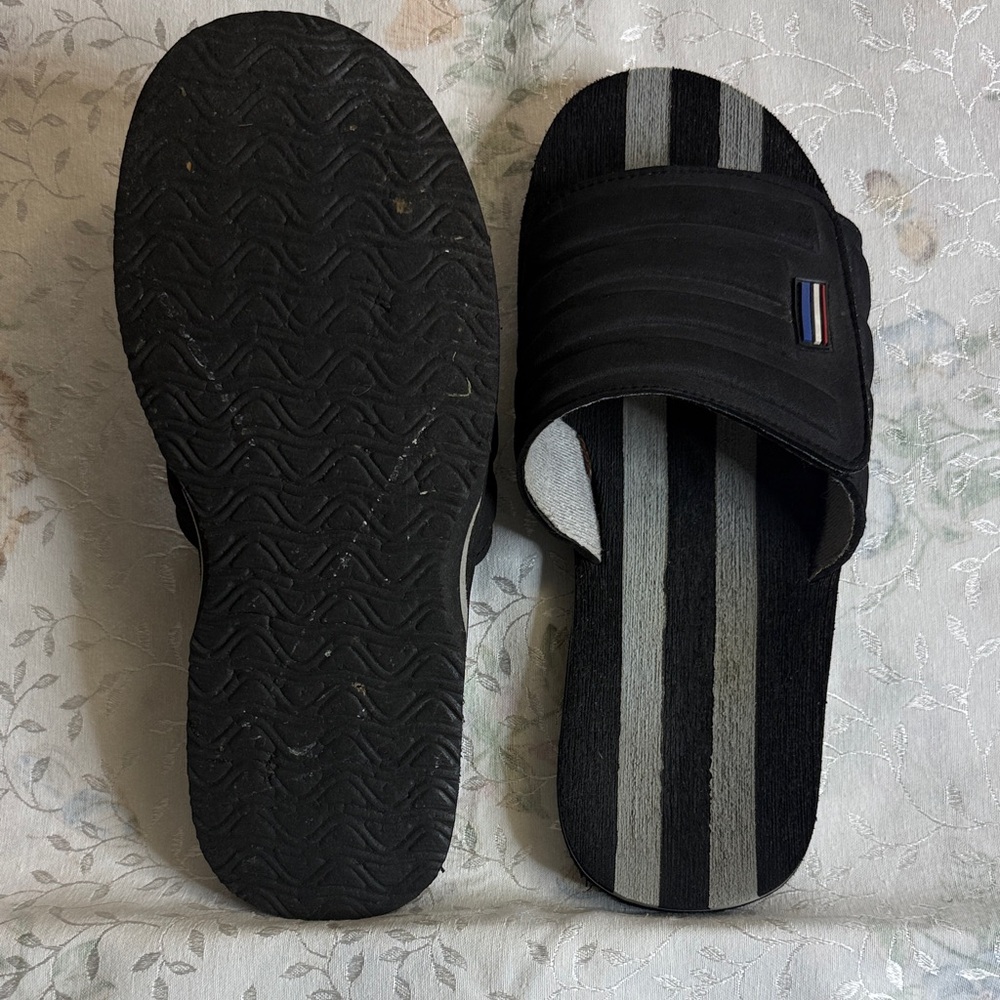 Stylish Black Slide Sandals for Men